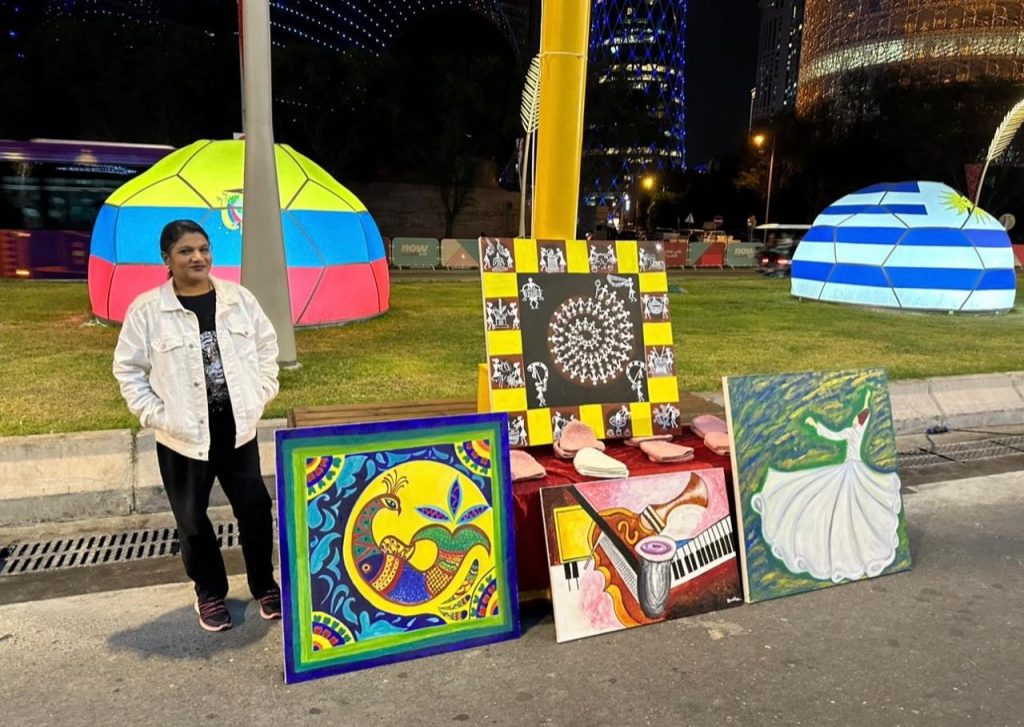 Moto Art” conducted by Art Factory and Dune Dupers in Katara on 2025.